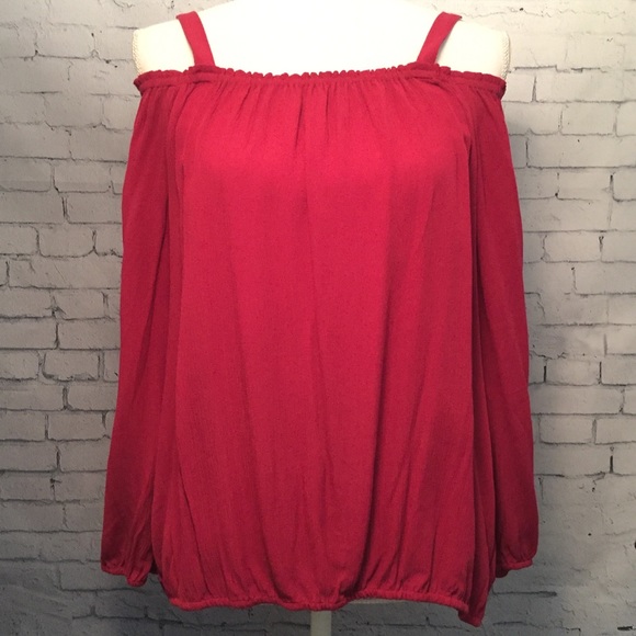 Sanctuary (Anthropologie) Cold Shoulder Top Large - Picture 2 of 8